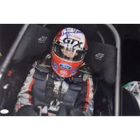 Ashley Force NHRA Driver Signed 12x18 Glossy Photo JSA Authenticated