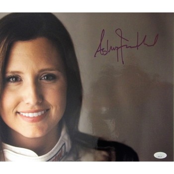 Ashley Force NHRA Driver Signed 12x18 Glossy Photo JSA Authenticated