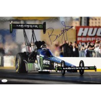 Brittany Force NHRA Driver Signed 12x18 Glossy Photo JSA Authenticated