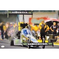 Brittany Force NHRA Driver Signed 12x18 Glossy Photo JSA Authenticated