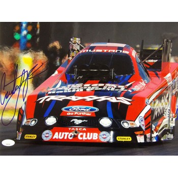 Courtney Force NHRA Driver Signed 11x14 Glossy Photo JSA Authenticated