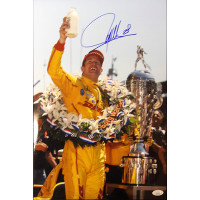 Ryan Hunter-Reay Indy Car Racer Signed 12x18 Glossy Photo JSA Authenticated