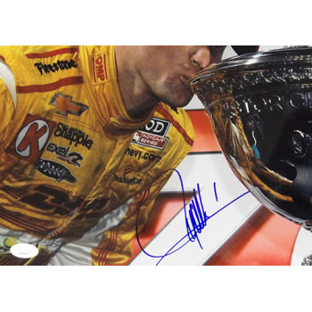 Ryan Hunter-Reay Indy Car Racer Signed 12x18 Glossy Photo JSA Authenticated