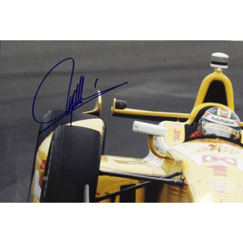 Ryan Hunter-Reay Indy Car Racer Signed 12x18 Glossy Photo JSA Authenticated