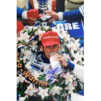 Arie Luyendyk Indy Car Racer Signed 12x18 Glossy Photo JSA Authenticated