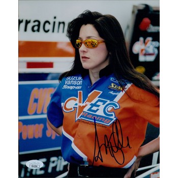 Angelle Sampey NHRA Driver Signed 8x10 Glossy Photo JSA Authenticated