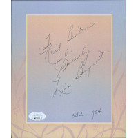 Lina Basquette Actress Signed 6.5x8 Stationary Note JSA Authenticated Lina Basquette Actress Signed 6.5x8 Stationary Note JSA Authenticated