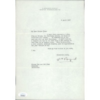 Richard Byrd Polar Explorer Signed Typed Letter Stationery JSA Authenticated Richard Byrd Polar Explorer Signed Typed Letter Stationery JSA Authenticated
