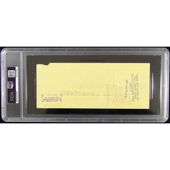 Barbara Eden Actress Signed Bank Check PSA Authenticated