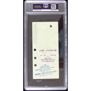 Zeppo Marx Actor Comedian Signed Bank Check PSA Authenticated