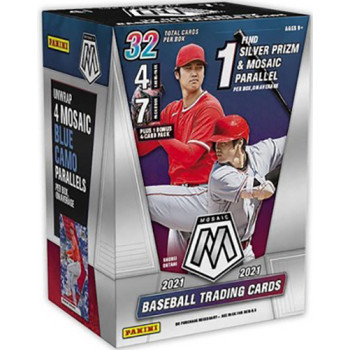 2021 Panini Baseball Mosaic Baseball Trading Card Blaster Box 2021 Panini Baseball Mosaic Baseball Trading Card Blaster Box