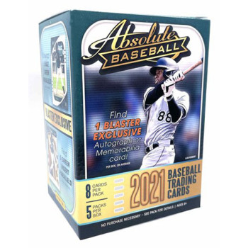 2021 Panini Absolute Baseball Blaster Box
