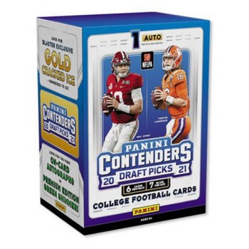 2021 Panini Contenders Draft Picks Football Blaster Box