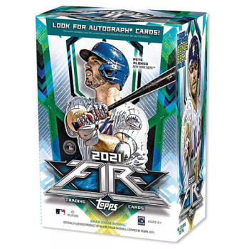 2021 Topps MLB Fire Baseball Trading Card Blaster Box