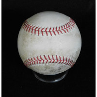 CJ Wilson Angels Wilin Rosario Rockies Game Used Baseball MLB Authenticated