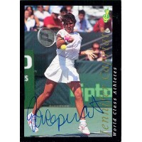 Jennifer Capriati Tennis Star 1992 Classic Autographed Card Jennifer Capriati Tennis Star 1992 Classic Autographed Card