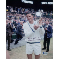 Roy Emerson Tennis Star Signed 8x10 Matte Photo Beckett Authenticated Roy Emerson Tennis Star Signed 8x10 Matte Photo Beckett Authenticated