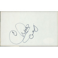Chris Evert Tennis Star Signed 3x5 Index Card JSA Authenticated Chris Evert Tennis Star Signed 3x5 Index Card JSA Authenticated