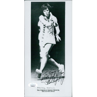 Billie Jean King Tennis Star Signed 5x10 Glossy Photo JSA Authenticated Billie Jean King Tennis Star Signed 5x10 Glossy Photo JSA Authenticated