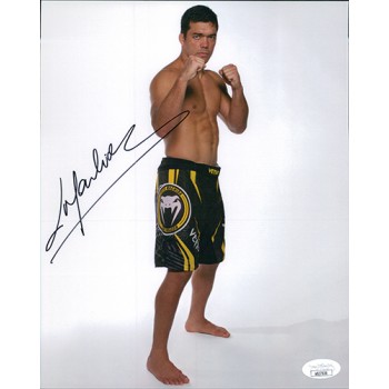 Lyoto Machida UFC MMA Fighter Signed 8x10 Cardstock Photo JSA Authenticated Lyoto Machida UFC MMA Fighter Signed 8x10 Cardstock Photo JSA Authenticated