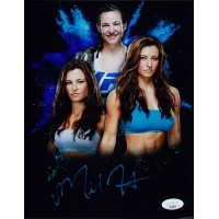 Miesha Tate MMA Fighter Signed 8x10 Glossy Photo JSA Authenticated Miesha Tate MMA Fighter Signed 8x10 Glossy Photo JSA Authenticated