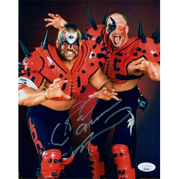 Road Warrior Animal WWF WCW Wrestler Signed 8x10 Glossy Photo JSA Authenticated