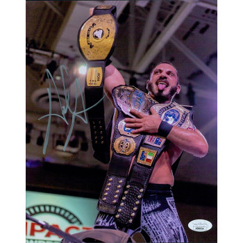 Austin Aries Impact Wrestling Wrestler Signed 8x10 Matte Photo JSA Authenticated Austin Aries Impact Wrestling Wrestler Signed 8x10 Matte Photo JSA Authenticated