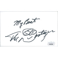 The Destroyer Dick Beyer Wrestler Signed 3x5 Index Card JSA Authenticated The Destroyer Dick Beyer Wrestler Signed 3x5 Index Card JSA Authenticated