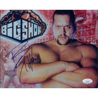 The Big Show WWF WWE WCW Paul Wright Signed 8x10 Glossy Photo JSA Authenticated The Big Show WWF WWE WCW Paul Wright Signed 8x10 Glossy Photo JSA Authenticated