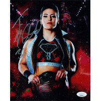 Tessa Blanchard WWE NXT Diva Wrestler Signed 8x10 Glossy Photo JSA Authenticated Tessa Blanchard WWE NXT Diva Wrestler Signed 8x10 Glossy Photo JSA Authenticated