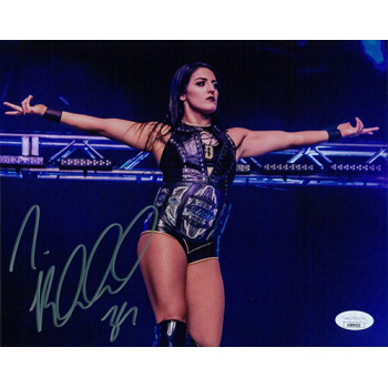 Tessa Blanchard WWE NXT Diva Wrestler Signed 8x10 Glossy Photo JSA Authenticated