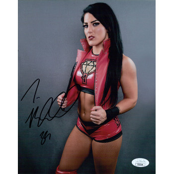 Tessa Blanchard WWE NXT Diva Wrestler Signed 8x10 Glossy Photo JSA Authenticated