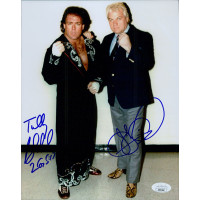 Tully Blanchard & JJ Dillon Wrestlers Signed 8x10 Glossy Photo JSA Authenticated Tully Blanchard & JJ Dillon Wrestlers Signed 8x10 Glossy Photo JSA Authenticated