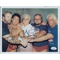 Tully Blanchard & JJ Dillon Wrestlers Signed 8x10 Cardstock Photo JSA Authentic Tully Blanchard & JJ Dillon Wrestlers Signed 8x10 Cardstock Photo JSA Authentic
