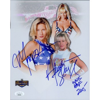 Alundra Blayze Madusa WWE WWF Wrestler Signed 8x10 Glossy Photo JSA Authentic