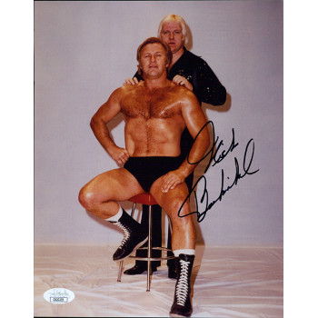 Nick Bockwinkel WWE WWF Wrestler Signed 8x10 Glossy Photo JSA Authenticated