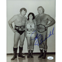 Nick Bockwinkel WWE WWF Wrestler Signed 8x10 Glossy Photo JSA Authenticated Nick Bockwinkel WWE WWF Wrestler Signed 8x10 Glossy Photo JSA Authenticated