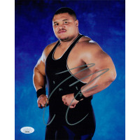 D'Lo Brown WWE WWF TNA Wrestler Signed 8x10 Glossy Photo JSA Authenticated