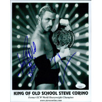 Steve Corino ECW ROH Wrestling Signed 8x10 Glossy Photo JSA Authenticated Steve Corino ECW ROH Wrestling Signed 8x10 Glossy Photo JSA Authenticated