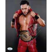 Daga Miguel Olivo AAA Lucha Libre Signed 8x10 Glossy Photo JSA Authenticated