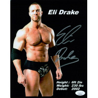 Eli Drake WWE NWA TNA Wrestling Signed 8x10 Glossy Photo JSA Authenticated Eli Drake WWE NWA TNA Wrestling Signed 8x10 Glossy Photo JSA Authenticated