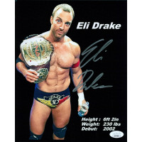 Eli Drake WWE NWA TNA Wrestling Signed 8x10 Glossy Photo JSA Authenticated Eli Drake WWE NWA TNA Wrestling Signed 8x10 Glossy Photo JSA Authenticated