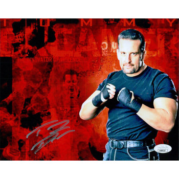 Tommy Dreamer WWE WWF ECW Wrestling Signed 8x10 Glossy Photo JSA Authenticated