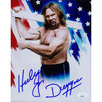 Hacksaw Jim Duggan WWE WCW Wrestler Signed 8x10 Glossy Photo JSA Authenticated Hacksaw Jim Duggan WWE WCW Wrestler Signed 8x10 Glossy Photo JSA Authenticated