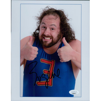 Eugene Nick Dinsmore WWE Wrestler Signed 8x10 Glossy Photo JSA Authenticated