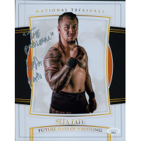 Sefa Fatu Solo Sikoa WWE Wrestling Signed 8x10 Glossy Photo JSA Authenticated Sefa Fatu Solo Sikoa WWE Wrestling Signed 8x10 Glossy Photo JSA Authenticated