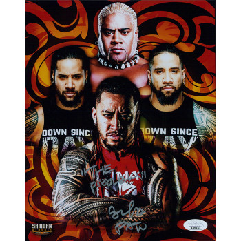 Sefa Fatu Solo Sikoa WWE Wrestling Signed 8x10 Glossy Photo JSA Authenticated Sefa Fatu Solo Sikoa WWE Wrestling Signed 8x10 Glossy Photo JSA Authenticated