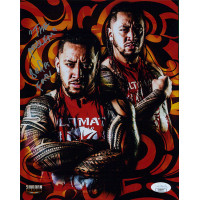 Sefa Fatu Solo Sikoa WWE Wrestling Signed 8x10 Glossy Photo JSA Authenticated Sefa Fatu Solo Sikoa WWE Wrestling Signed 8x10 Glossy Photo JSA Authenticated