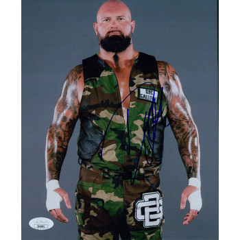 Doc Gallows Luke WWE TNA Wrestler Signed 8x10 Glossy Photo JSA Authenticated