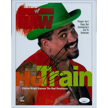 The Godfather Signed WWF WWE Wrestling 8x10 Glossy Photo JSA Authenticated